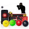Does not apply Ultimate Set Reflex Ball - 4 React Ball plus 2 Fasce Regolabili, Ideale per Timi