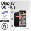 SAMSUNG DISPLAY S8 PLUS G955 ORIGINALE SERVICE VIOLET ORCHID GRAY TOUCH SCREEN S