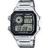 Casio Giappone NUOVO CASIO AE-1200WHD-1AJF Orologio Uomo Argento 10ATM, Batteria 10...
