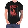 Rockoff Trade Men's Michael Jackson Thriller White Red Suit T-Shirt XL Black (Bl