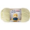 Utopia Crafts Knit Me Amigurumi Velvet Chenille Yarn, Chunky Yarn for Crochet, 50g/55m Super Soft Polyester for Teddies, Plush Toys and Blankets, EN71-3 and Oeko-Tex Certified, 5.5mm Hook (Vanilla)