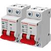 Guokukey 2 pezzi di sicurezza in PVC, DC 1000 V, 32 A, 2 poli, DZ47-C32,