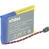 vhbw Batteria per TomTom Golfer 2 280mAh 3,7V