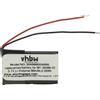 vhbw Batteria per Garmin Vivosmart HR+, HR 80mAh 3,7V