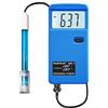 PeakTech 5310 A Misuratore di pH/PH con sonda BNC intercambiabile, adatto per piscine, acquari e laboratori, P 5310 A, blu