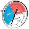 Browin 101200 - Termometro per barbecue, in acciaio INOX, 0 °C + 250 °C, 70 mm