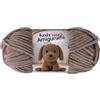 Utopia Crafts Knit Me Amigurumi Velvet Chenille Yarn, Chunky Yarn for Crochet, 50g/55m Super Soft Polyester for Teddies, Plush Toys and Blankets, EN71-3 and Oeko-Tex Certified, 5.5mm Hook (Taupe)