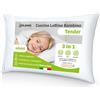 Dilamababy CUSCINO LETTINO BAMBINO 40X60 REGOLABILE ALTEZZA 100% MADE IN ITALY PER BAMBINI