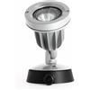 Does not apply Koala 1537 Faretto Alogeno, 50-230 V, Colore: Argento Metallico