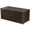 Keter Baule da giardino Westwood, Finitura Effetto Legno, Colore M Westwood 570l