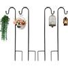 Gancio Da Pastore Da Giardino, Bastone Lanterna Bastone Da Pastore 120 Cm, Ganci
