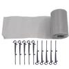 Aluminum Gutter Guard Protezione grondaia in alluminio rete protezione foglie efficiente per grondaie