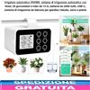 Sistema Irrigazione Automatico con Timer 20 Gocciolatori Tubo 15m Batteria USB-C