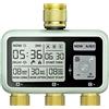 johgee Centralina di irrigazione a 3 uscite con 3 Vie,Ottone In & Out Verde Chiaro