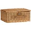THUN Cestino Pic Nic in Vimini Linea Florianne SS24 Idea Regalo 40 x 30 x 17 cm