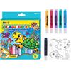 AMOS GD10P6 Colori per vetrate - 10,5 ml x 6 colori