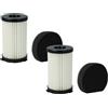 vhbw 2 Filtro HEPA per Cecotec Conga Thunderbrush 520 Conga Thunderbrush 550