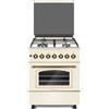 vedi in descrizione Cucina LAREL 4 Fuochi a Gas Forno Gas 60x60cm Beige L60RBG