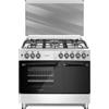 vedi in descrizione Cucina LAREL 5 fuochi a gas 90x60 Forno a gas porta bombola Inox L90GXP