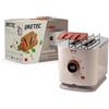 Grantoast - Tostapane 2 Fette XL Con Pinze Apribili per Toast Farciti - 7 Livell