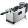 Severin Friggitrice FR2431, acciaio, 57x23x24,3 cm, 2000 W, grigio