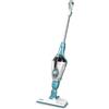 BLACK+DECKER FSMH1321 Steam Mop Lavapavimenti Scopa a Vapore 7in1 1600W Verde
