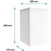 CANDY FRIGO TAVOLO TABLE TOP BIANCO CL.E CANDY COT1S45EW
