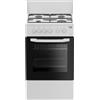 Beko CSS42014FW Cucina 50X50, Forno Elettrico Statico + Piano con 4 bruciat...