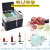 VEVOR Frigorifero Portatile Auto 30 40 50L Compressore 12V 24V 220V Frigo Congelatore