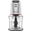 Kenwood Chopper CHP61.100WH, Potenza 500W, Ciotola Da 0.5L, 2 Velocità, Sistema