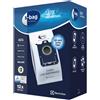 Electrolux E201Sm Sacchetto per Aspirapolvere, Bianco