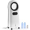 KASART Ventilatore Raffrescatore Umidificatore Evaporativo Portatile con Telecomando