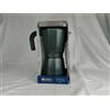 Monix Vitro Nero Alluminio Antiaderente 12 Tazze Caffè Maker, 30 x 30 X 30 CM
