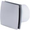 Vecamco ASPIRATORE ELICOIDALE ELETTRICO 'DECOR' d.mm 100 - 100 m3/h - 19W silver