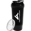 AMITYUNION Shaker per proteine FYRA 700 ml con contenitore scomparto polve...