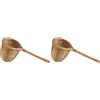 No 2X Nature Bamboo Tea Colino Filtro Colino Infusore Handmade Tessuto Artigia8411