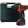 BLACK+DECKER TRAPANO AVVITATORE A BATTERIA 'BDCDD12K-QW' 10,8V - 1,5 ah Litio - BLACK DECKER