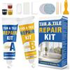 Does not apply Kit Riparazione Piastrelle, Riparazione Piatto Doccia Resina - Ripara Piastrelle