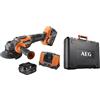 AEG Smerigliatrice mola angolare 125 mm a batteria 18V brushless 5.0 ah DMS AEG
