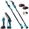 Mulinsen KIT POTATURA MINI MOTOSEGA 8" + FORBICE CESOIA A BATTERIA CON ASTA TELESCOPICA