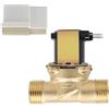 GERUI Elettrovalvola a solenoide 1/2 AC 220V ingresso acqua in ottone e