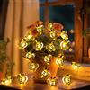 Coquimbo Catena Luminosa per Api 3M 30LED Luci Natale Luci Lucine a Batteria per Ape
