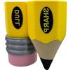 No Penna Pal Organizzatore Portapenne Smussato-Giusto Giallo S8V49091