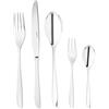 Sambonet Leaf 52163G6 Set di Posate da Tavola monoblocco in acciaio inox 18/...