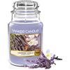 Yankee Candle Candela profumata Candela in giara grande della Lavender Vanilla