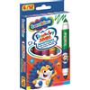 Pennarelli bifacciali Jumbo Bambino 6 pezzi / 12 colori TO-FLX-12XX-XXX-STAN-ST