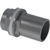 PATIKIL PVC Acqua Serbatoio Tubo Raccordo 11/4" ID DN32, Dritto Tubo Adattato...