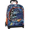 COMIX Ultra Bright Zaino Scuola Trolley Staccabile, con Pannello Scrittura L...