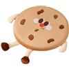 No Cuscino di Biscotto Rotondo Biscotto Peluche Realistico Spuntino Cusci3857