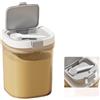 Contenitore ermetico in plastica 12x12x10cm 12x12x15cm 12x12x20cm con cucchiaio